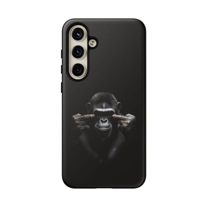 Edgy Gorilla Samsung  Phone Case - Funny Gift for Animal Lovers