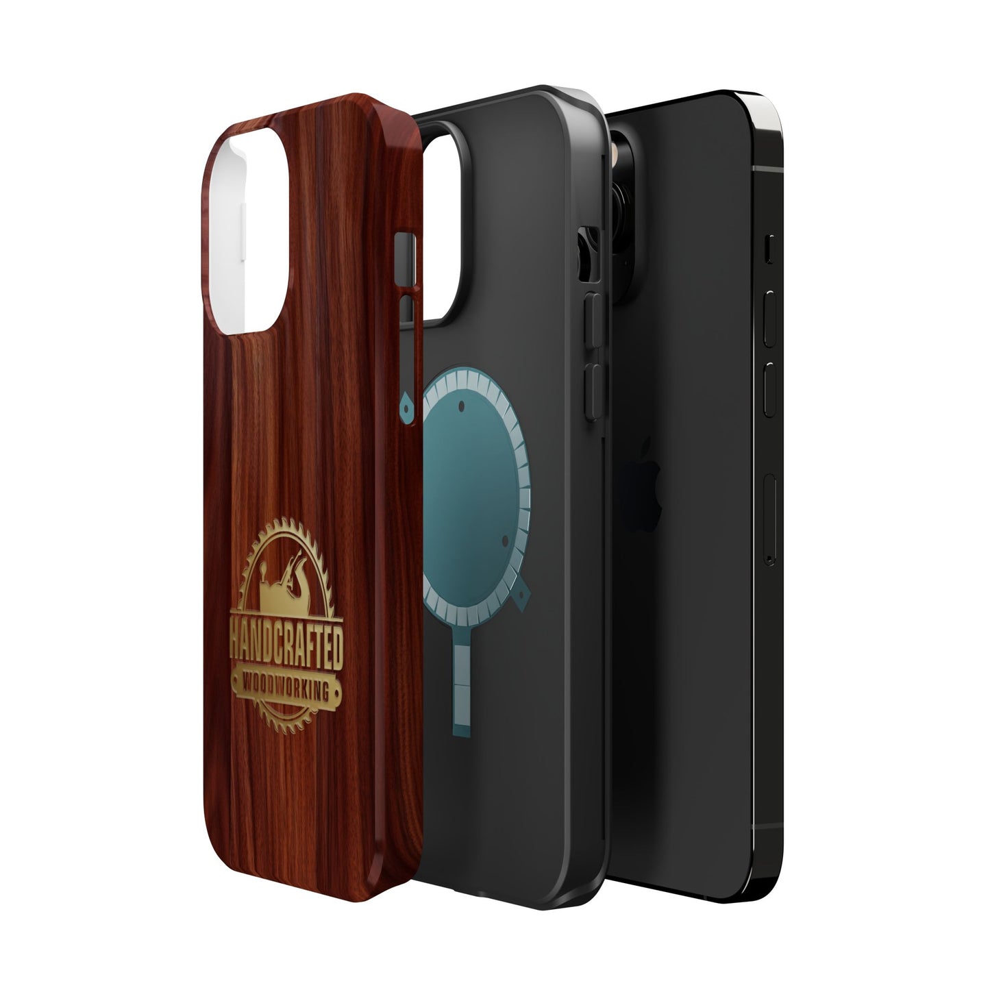 Woodworking Logo Magnetic iPhone Case