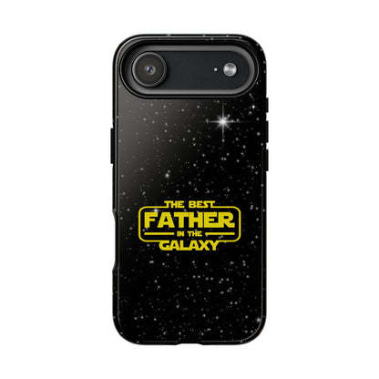 Galaxy-Themed iPhone Tough Case - Perfect Gift for the Best Father
