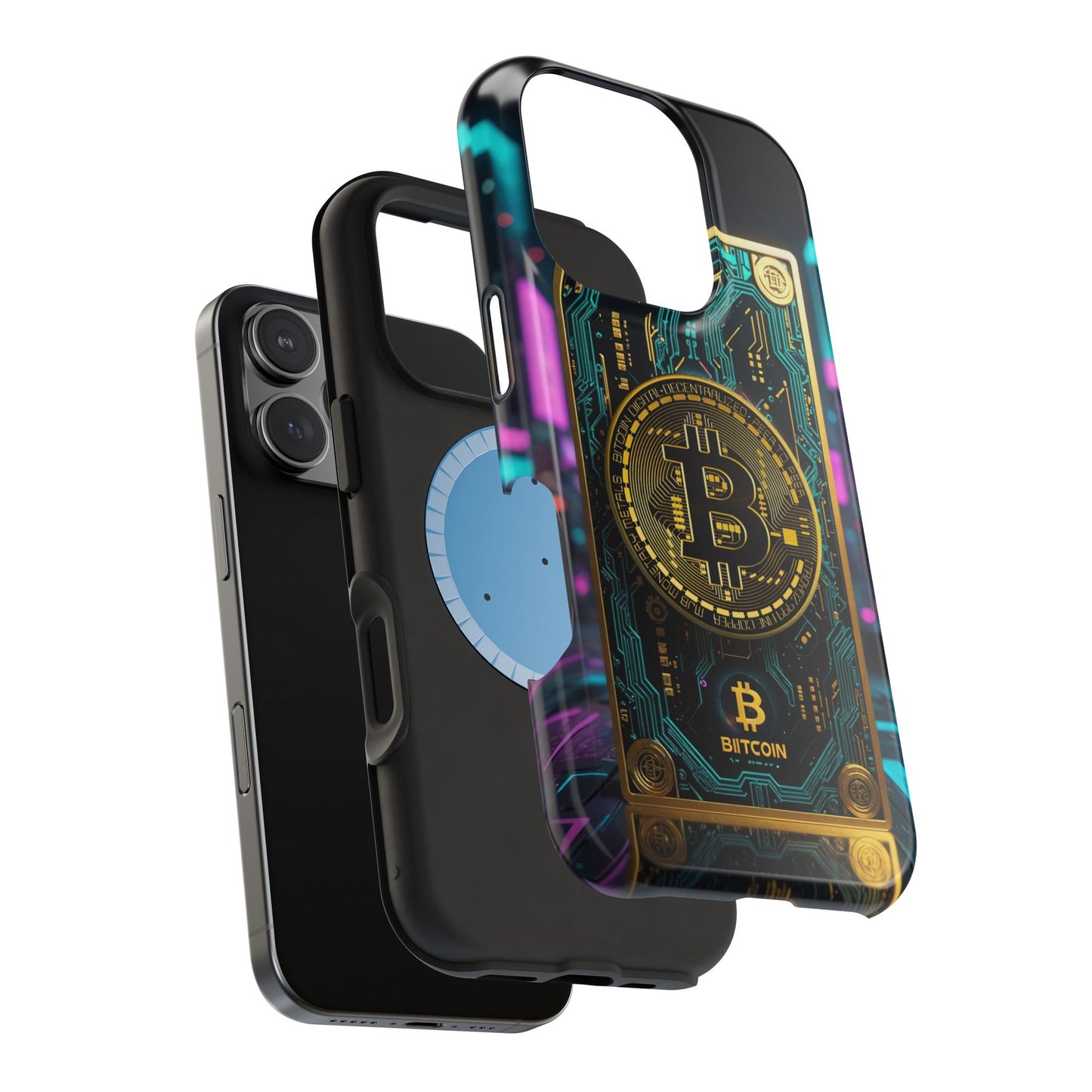 Bitcoin Magnetic Phone Case, Unique Phone Cover