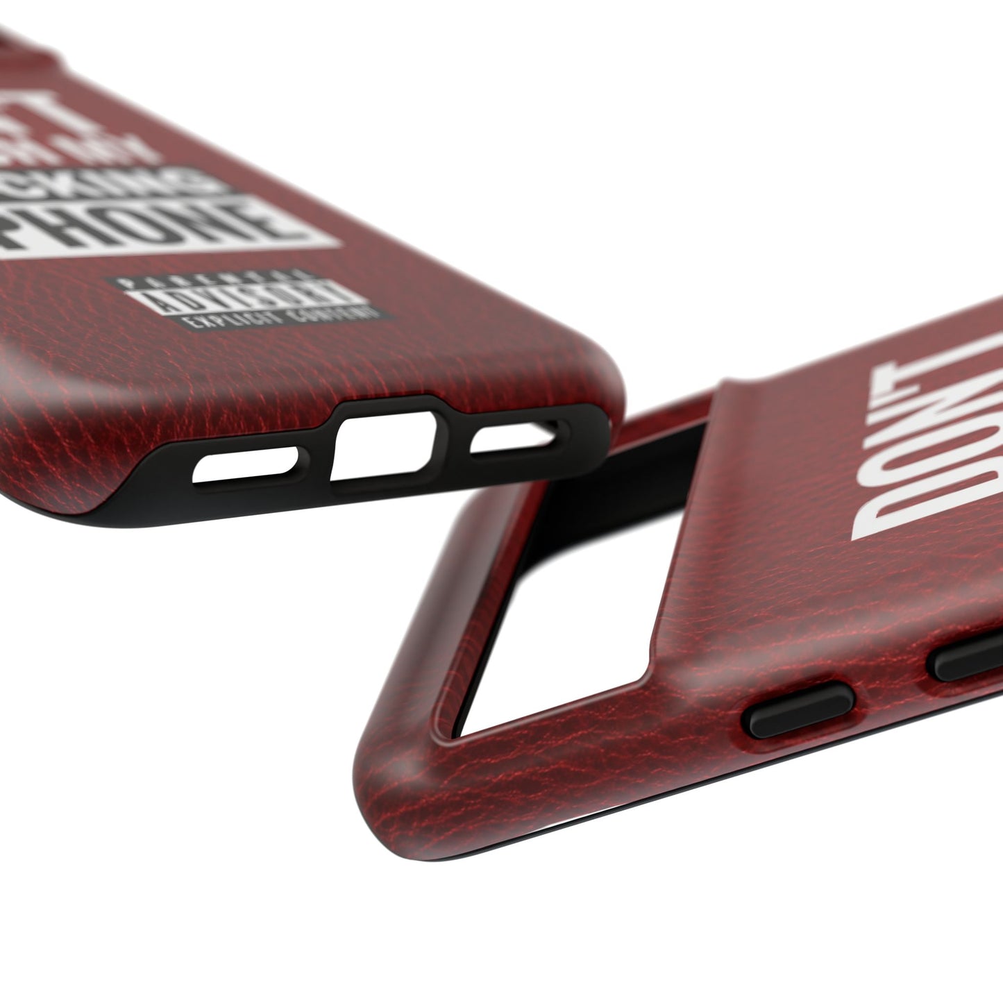 Funny Tough Case – Don't Touch My Phone Design