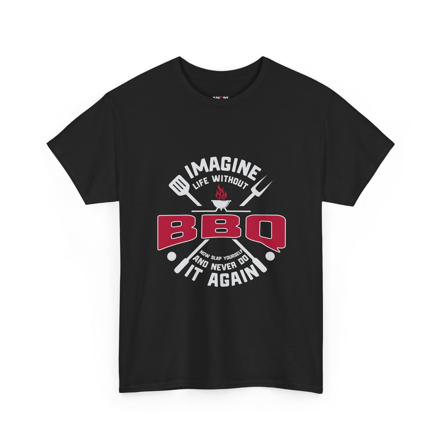 BBQ Lovers Unisex Heavy Cotton Tee - 'Imagine Life Without BBQ'