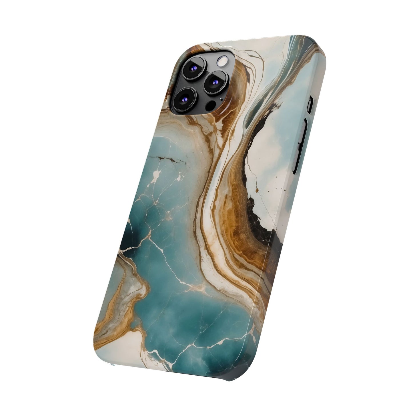 Marble Slim Phone Case, Stylish Protective Cover