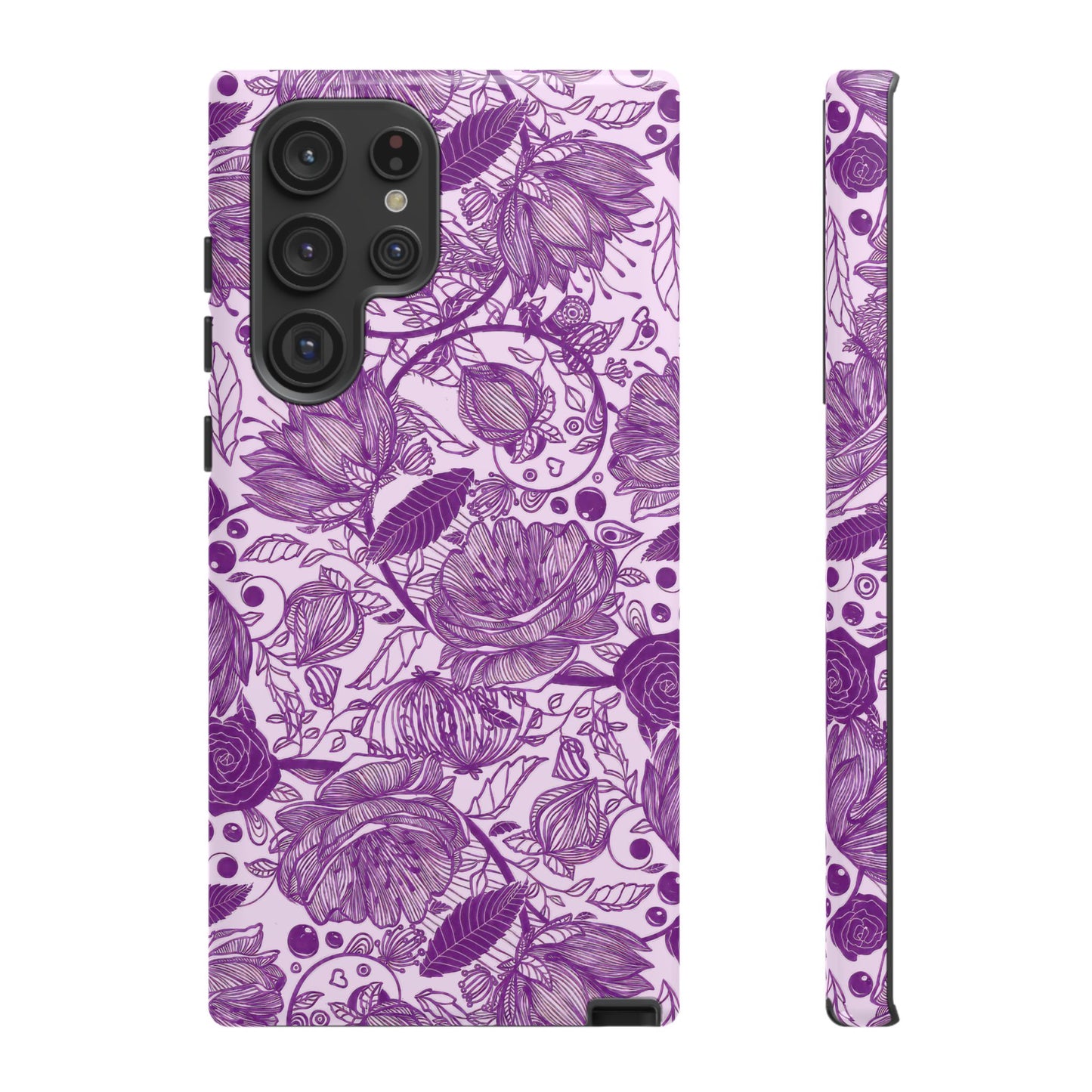 Graphical Garden: Purple Edition Tough Cases