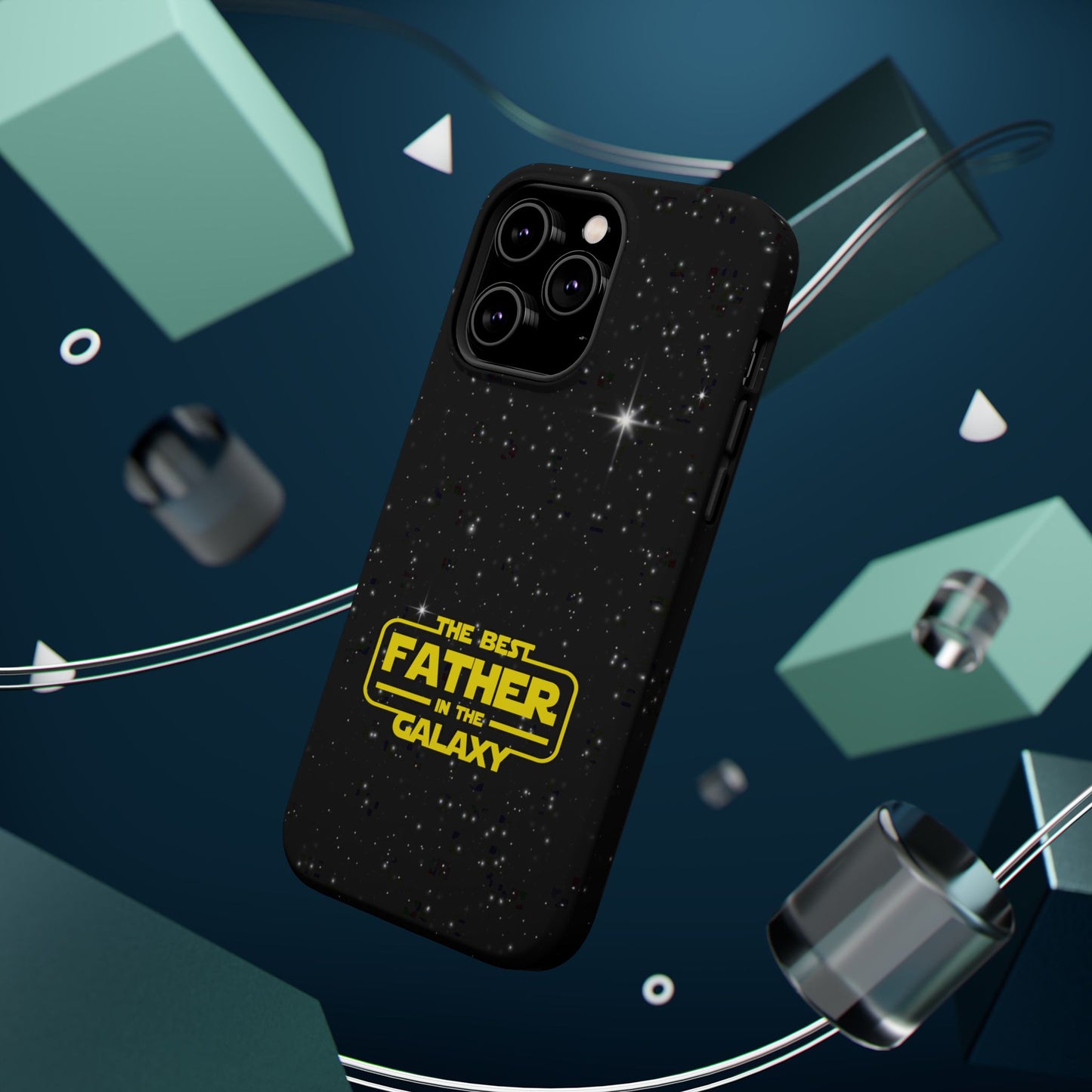 Galaxy-Themed iPhone Magnetic Case - Perfect Gift for the Best Father