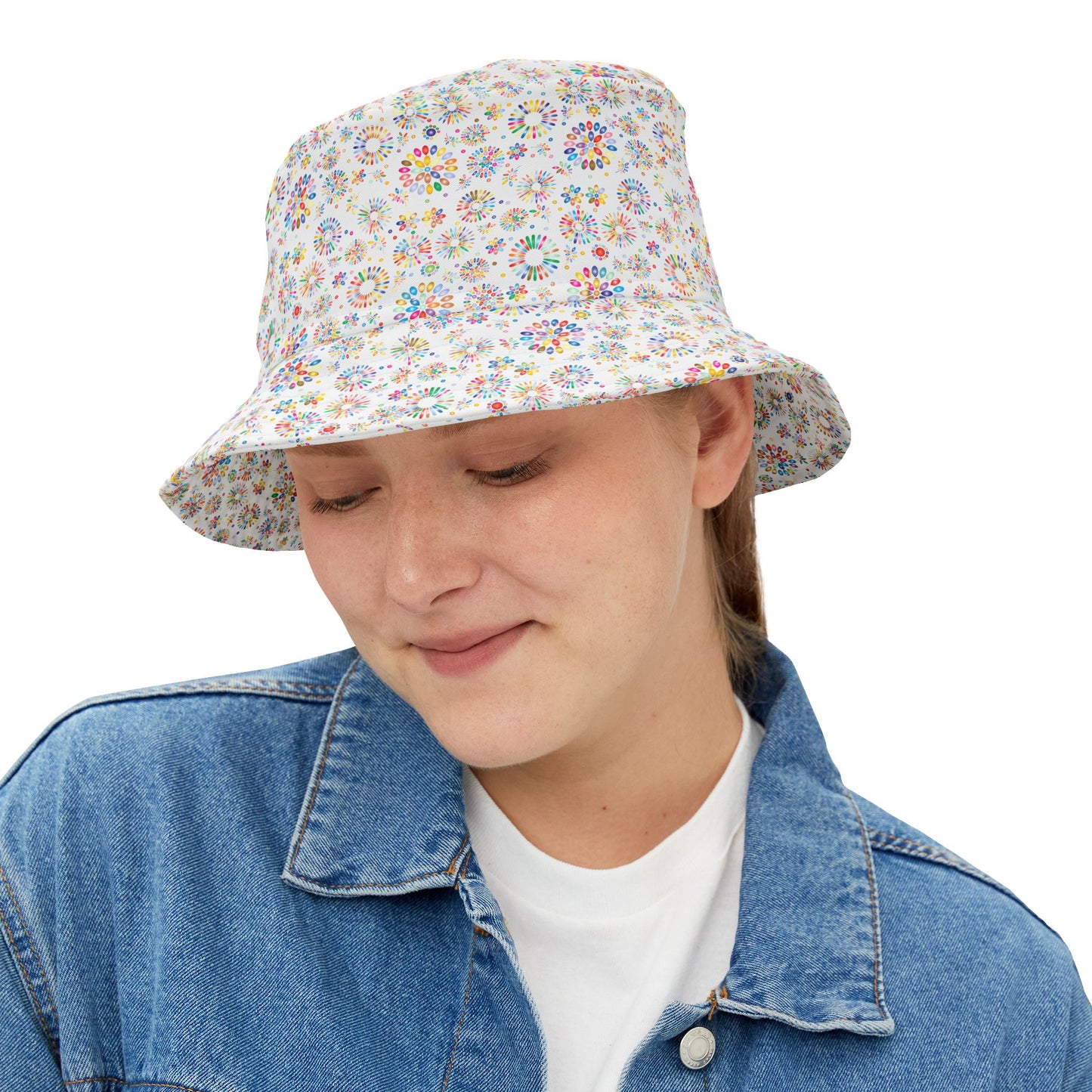 Vibrant Vibes Bucket Hat (AOP)