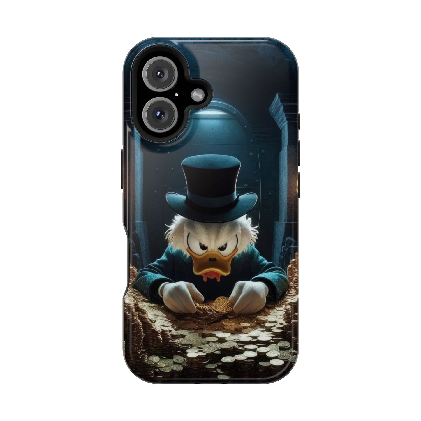 Magnetic Phone Case - Scrooge McDuck Design