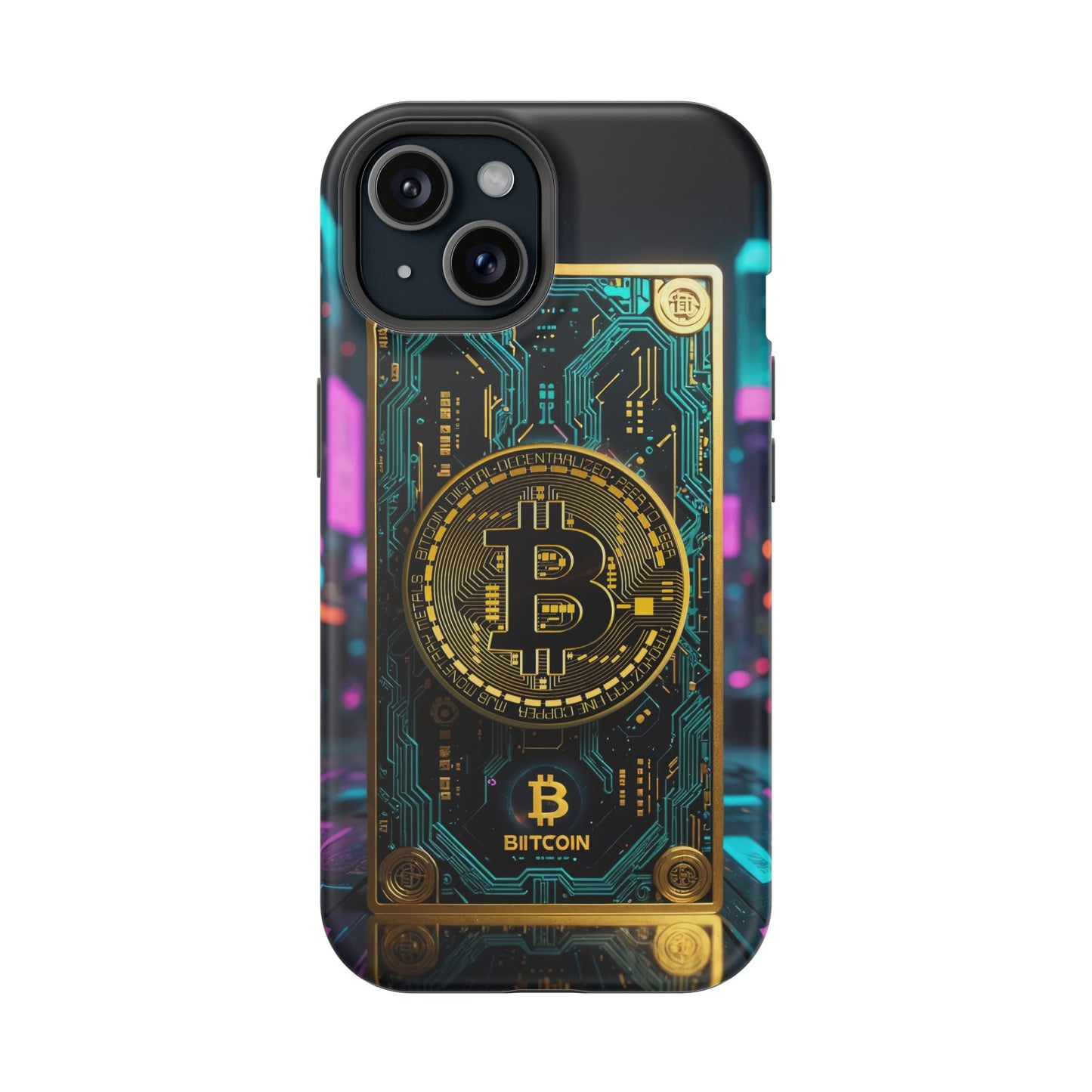 Bitcoin Magnetic Phone Case, Unique Phone Cover