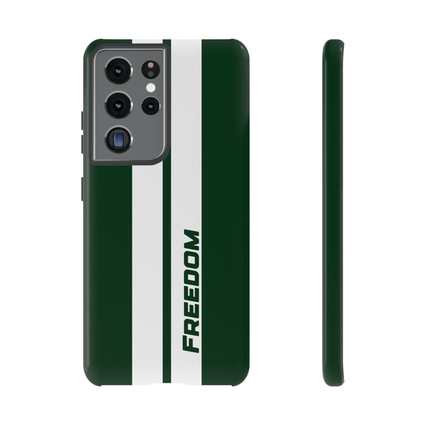 Freedom Tough Case, Olive Green Motorsport-Inspired Cove
