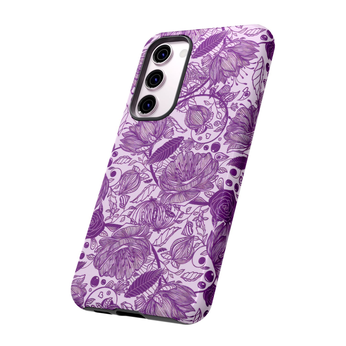 Graphical Garden: Purple Edition Tough Cases