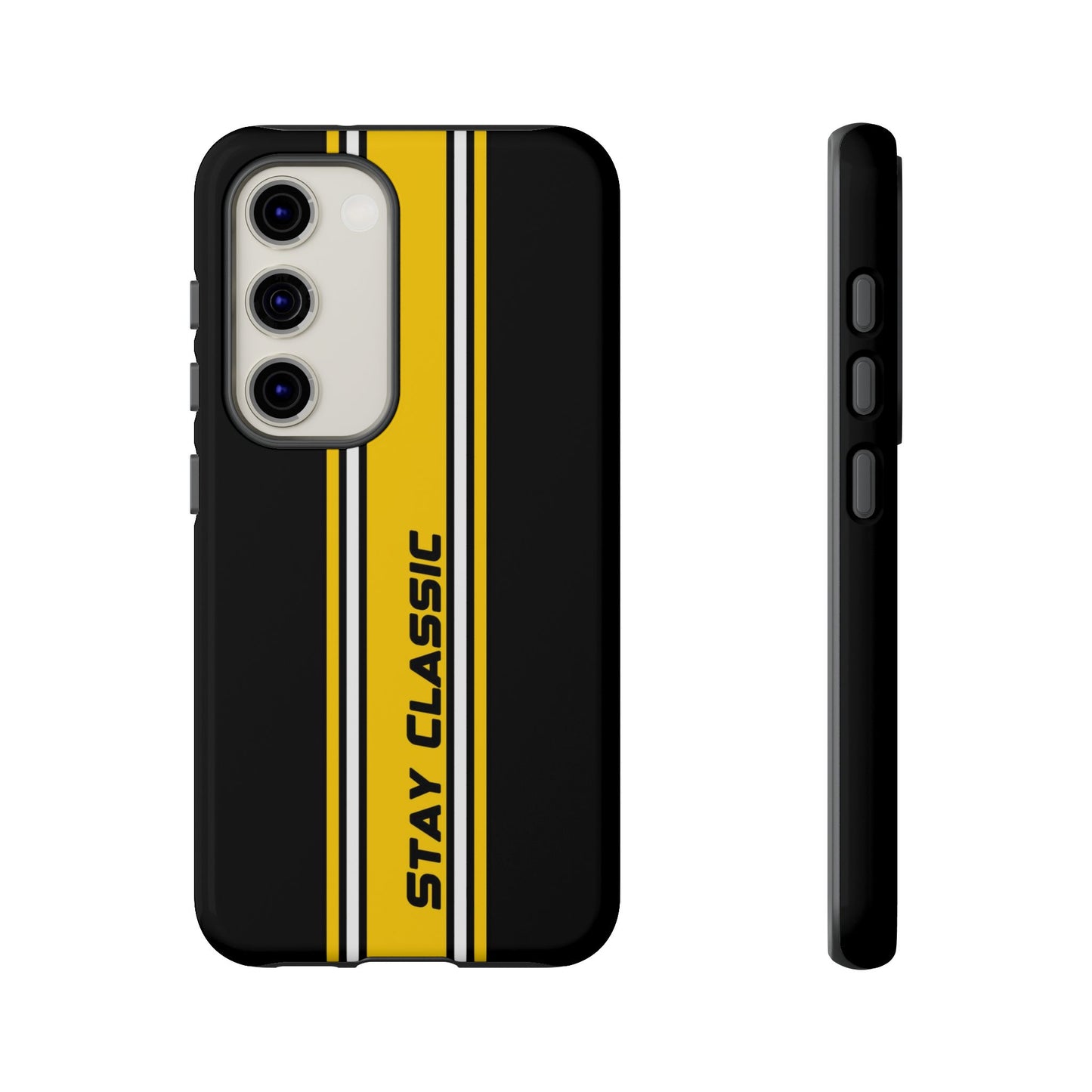 Stay Classic Tough Case – Minimalist Racing Design