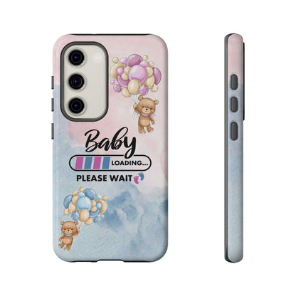 Cute Baby Loading Tough Case - Maternity Phone Cover