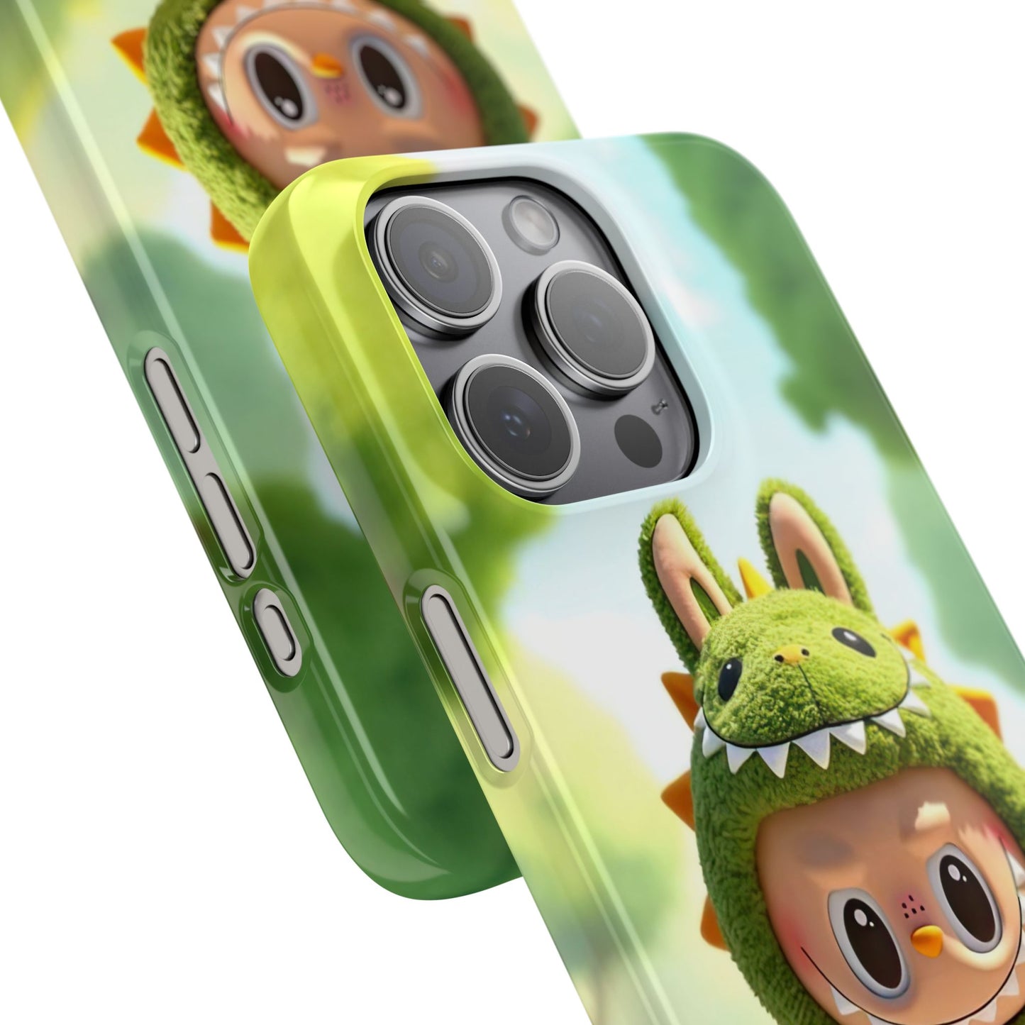 The Monsters Snap Case for iPhone Models – Playful Dinosaur Design