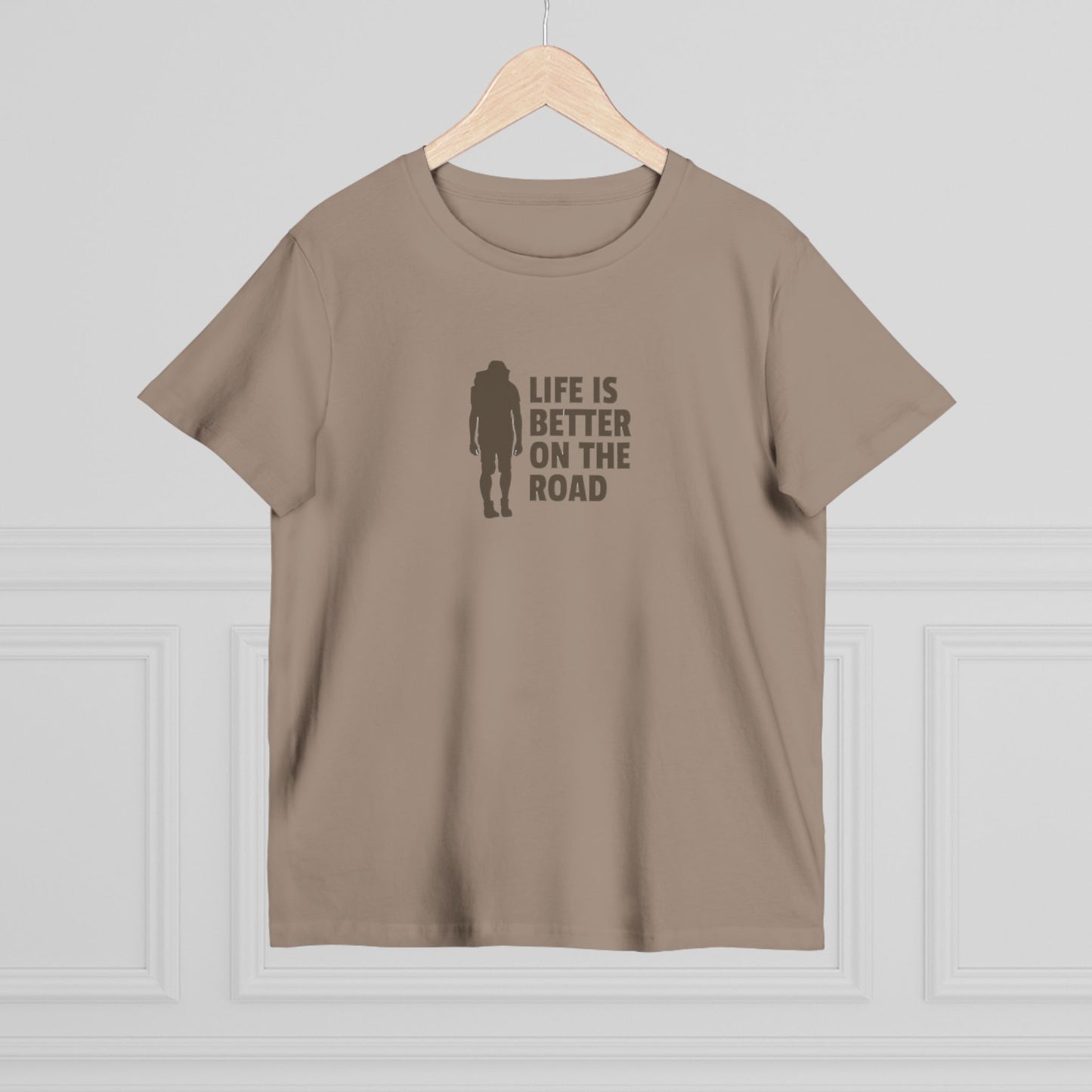 Life Is Better On The Road Women’s Maple Tee