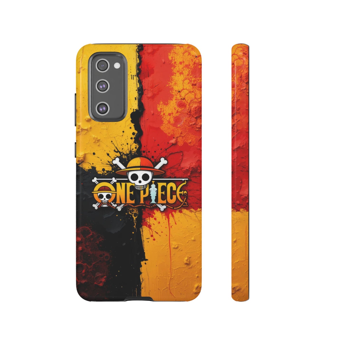 One Piece Samsung Tough Phone Case, Anime Vibrant Design
