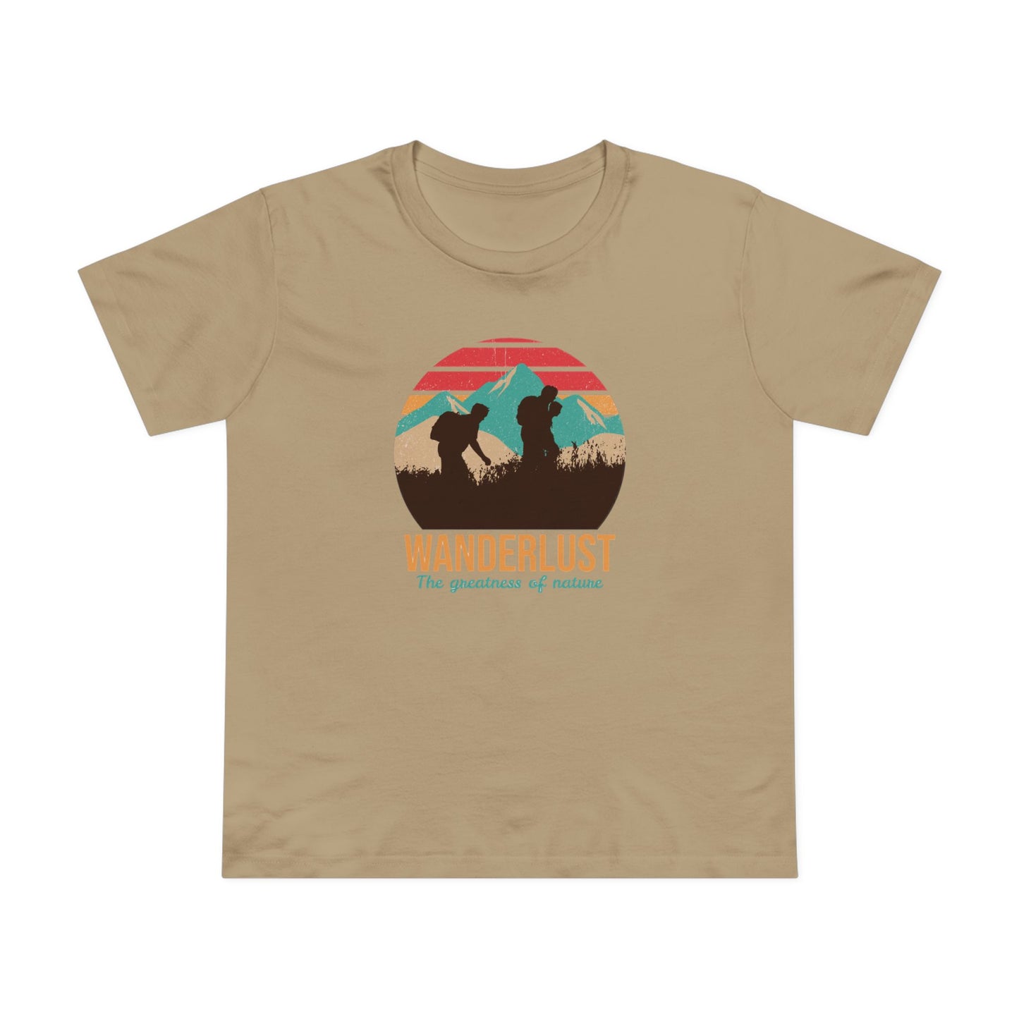 Wanderlust The Greatness Of Nature  Women’s Maple Tee