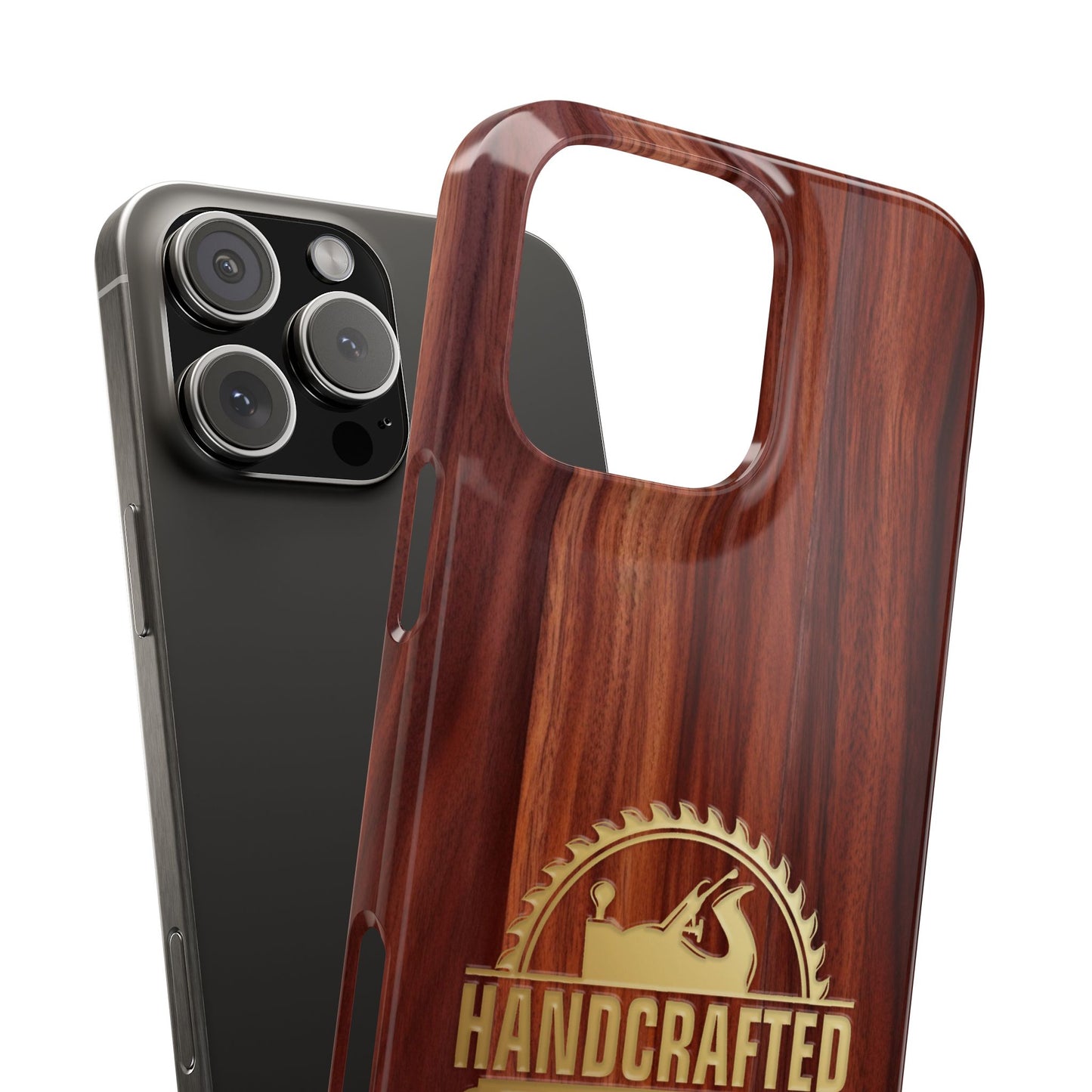 Woodworking Logo Slim Cases, iPhone