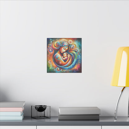 Warmth of Motherhood - Canvas Print