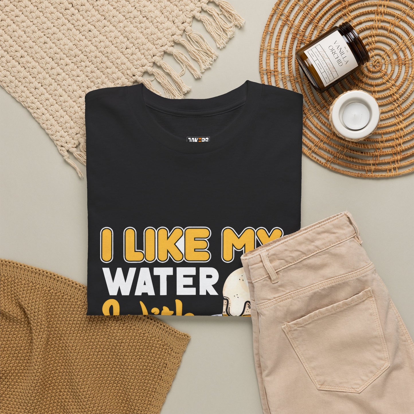 I Like My Water - Funny Beer Slogan Tee
