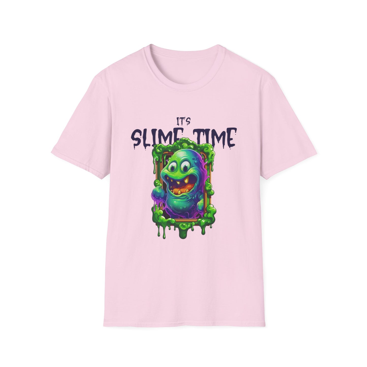 It's Slime Time Unisex Softstyle T-Shirt