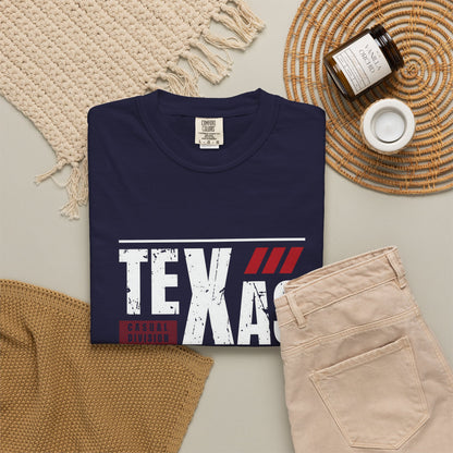 Texas Unisex  Garment-Dyed T-Shirt - Casual Urban Style