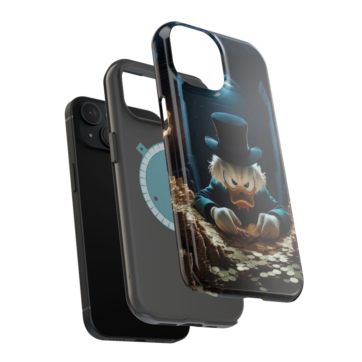 Magnetic Phone Case - Scrooge McDuck Design