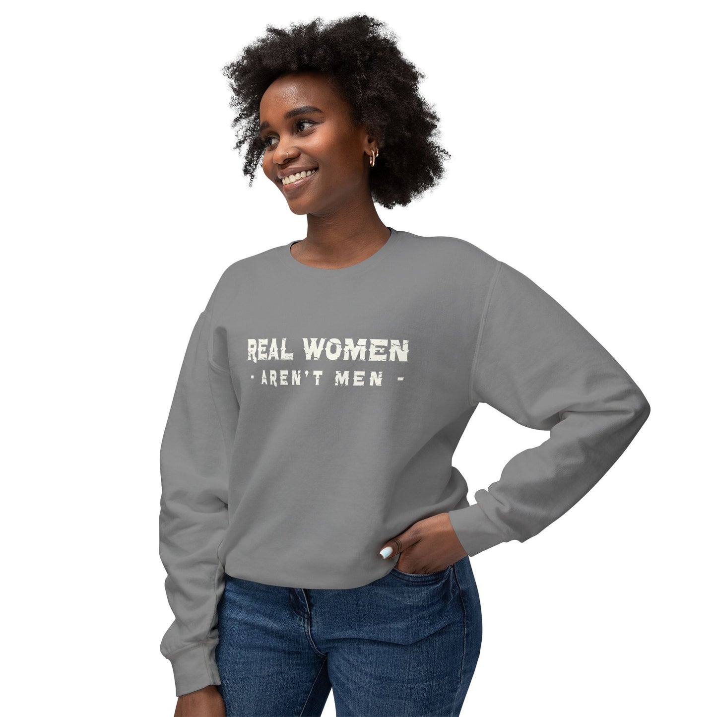 Real Women Lightweight Crewneck Sweatshirt