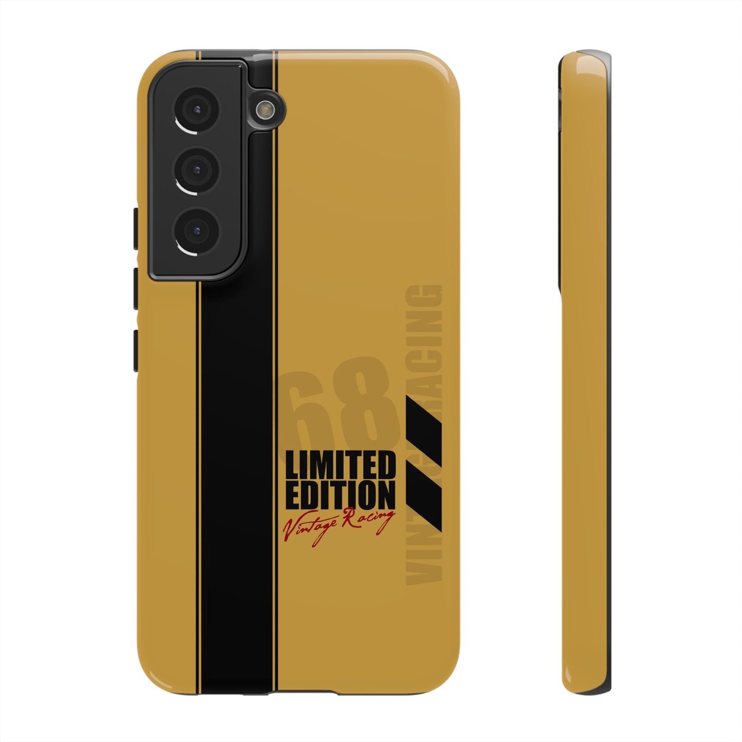 Vintage Racing 68 Tough Case, Retro Racecar Design