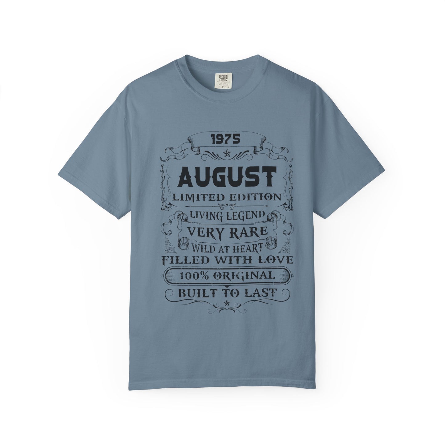 Vintage Typography Tee - Living Legend Birthday T-Shirt
