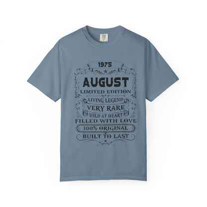 Vintage Typography Tee - Living Legend Birthday T-Shirt