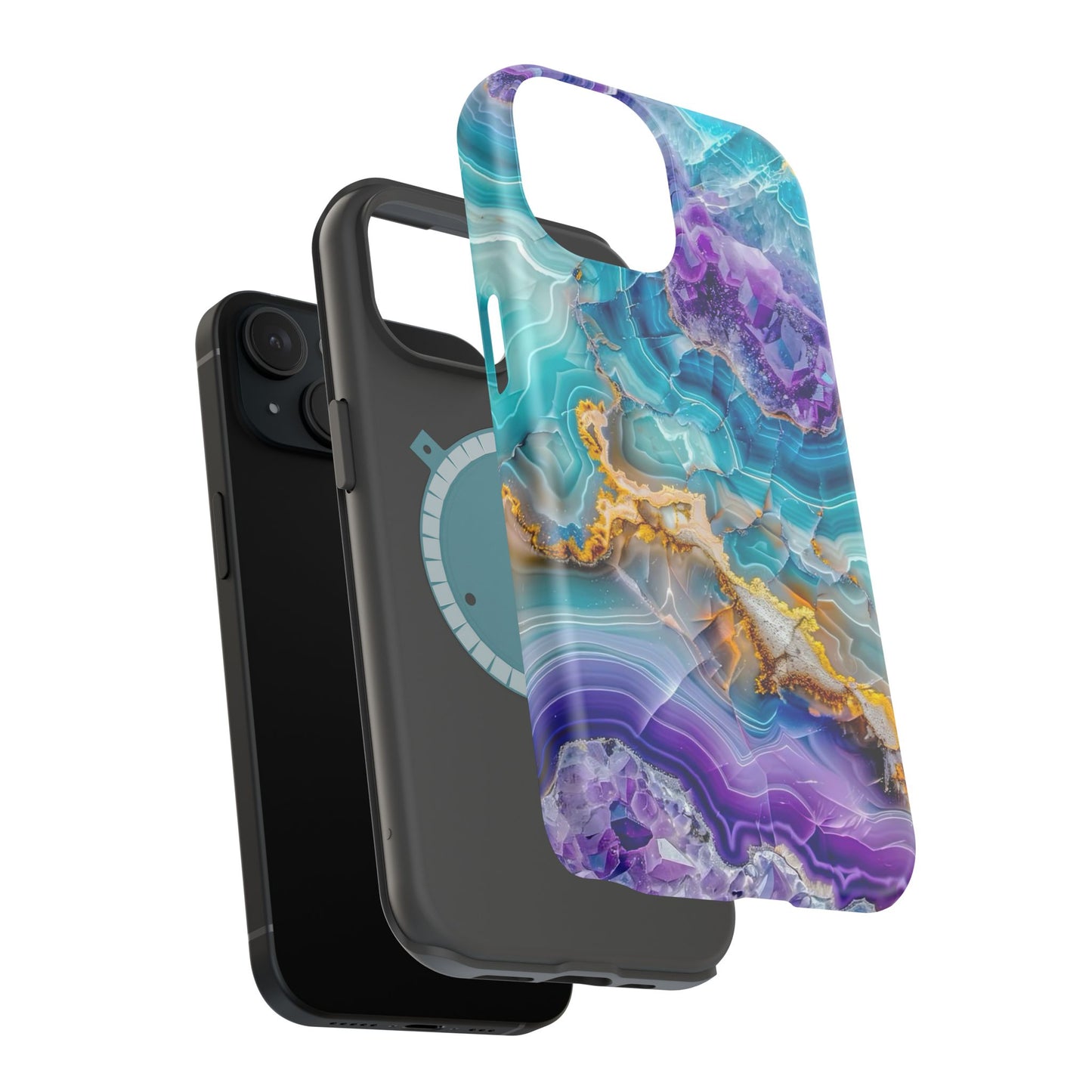 Turquoise Veil Magnetic Phone Case