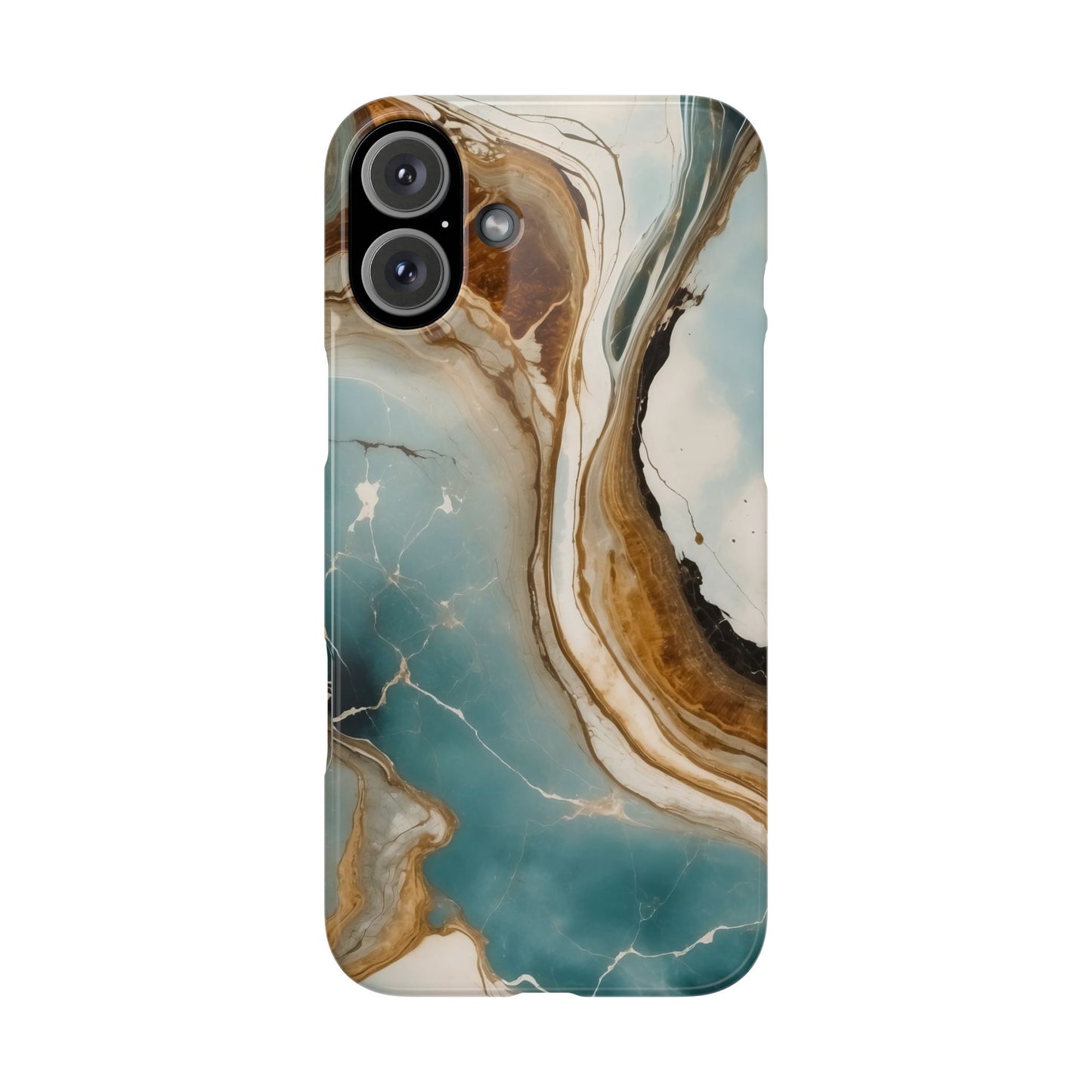 Marble Slim Phone Case, Stylish Protective Cover