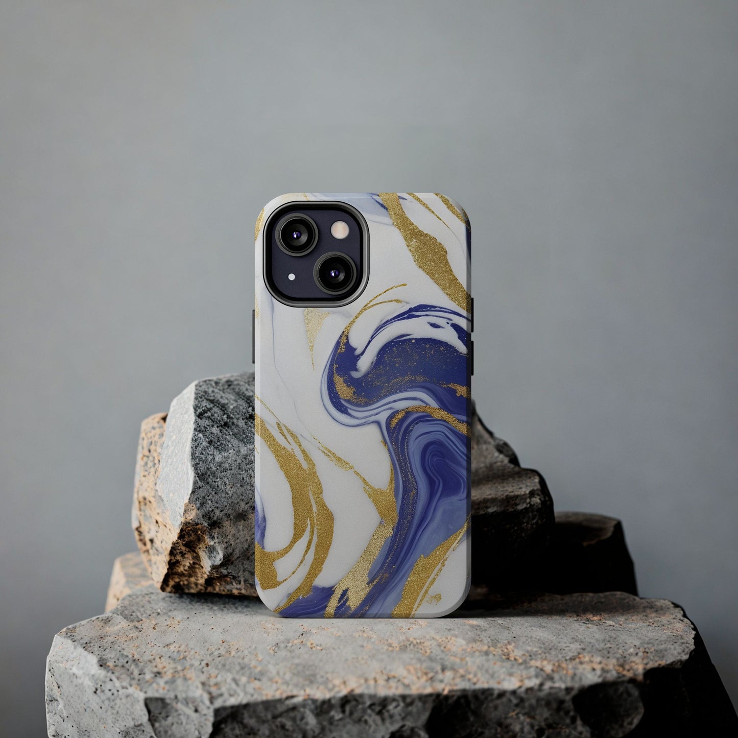Elegant Marble Phone Case, Stylish Tech Accessory
