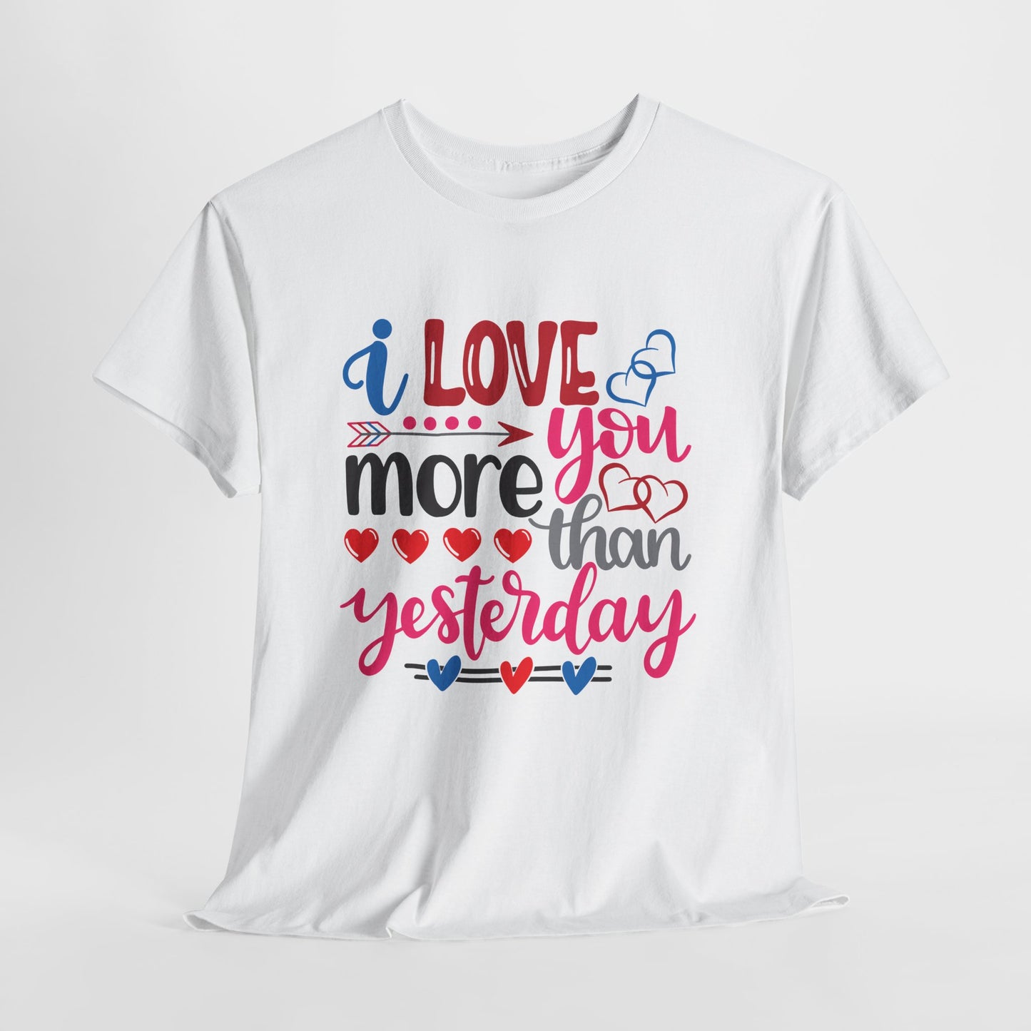 I Love You More Than  Tee, Anniversary Gift Shirt