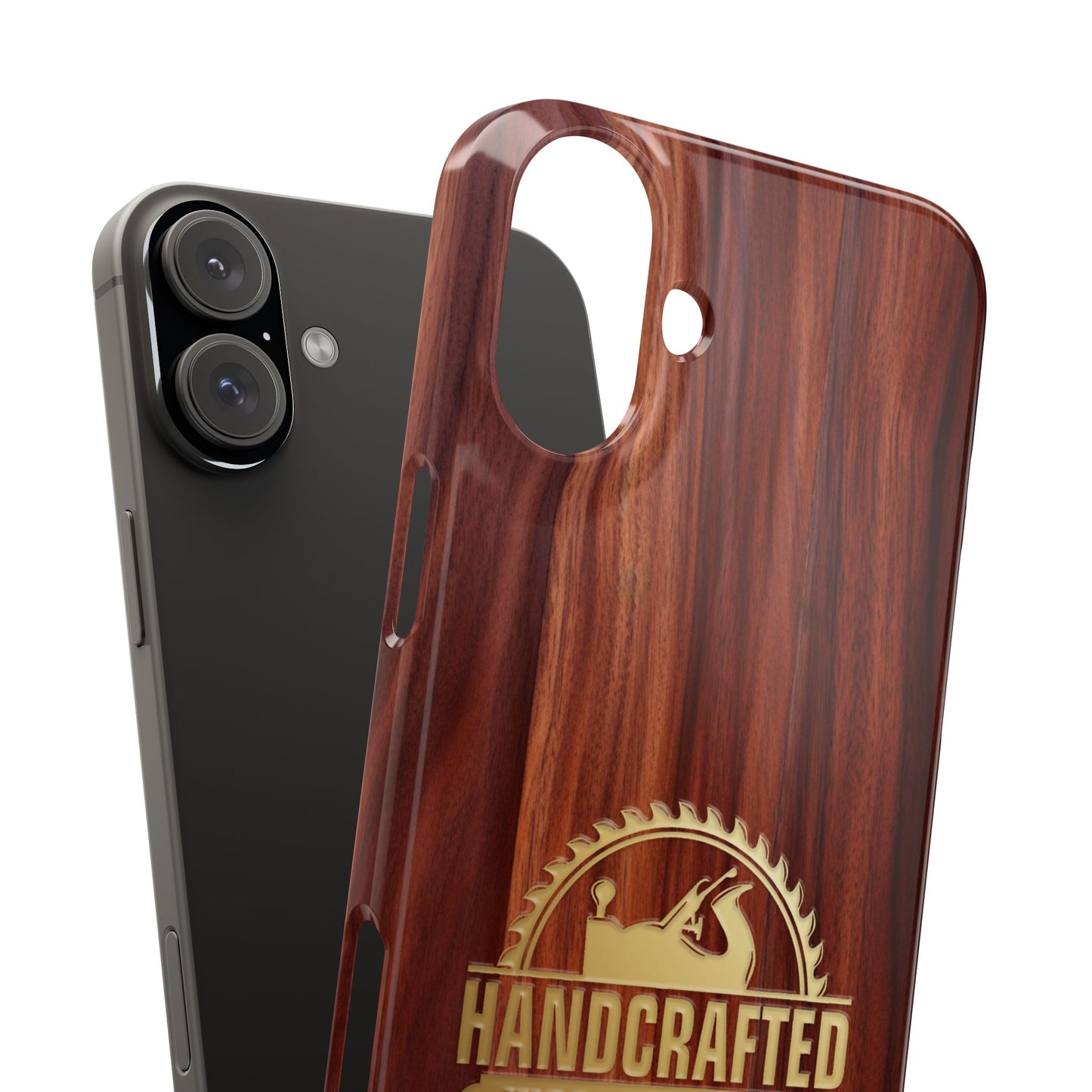 Woodworking Logo Slim Cases, iPhone