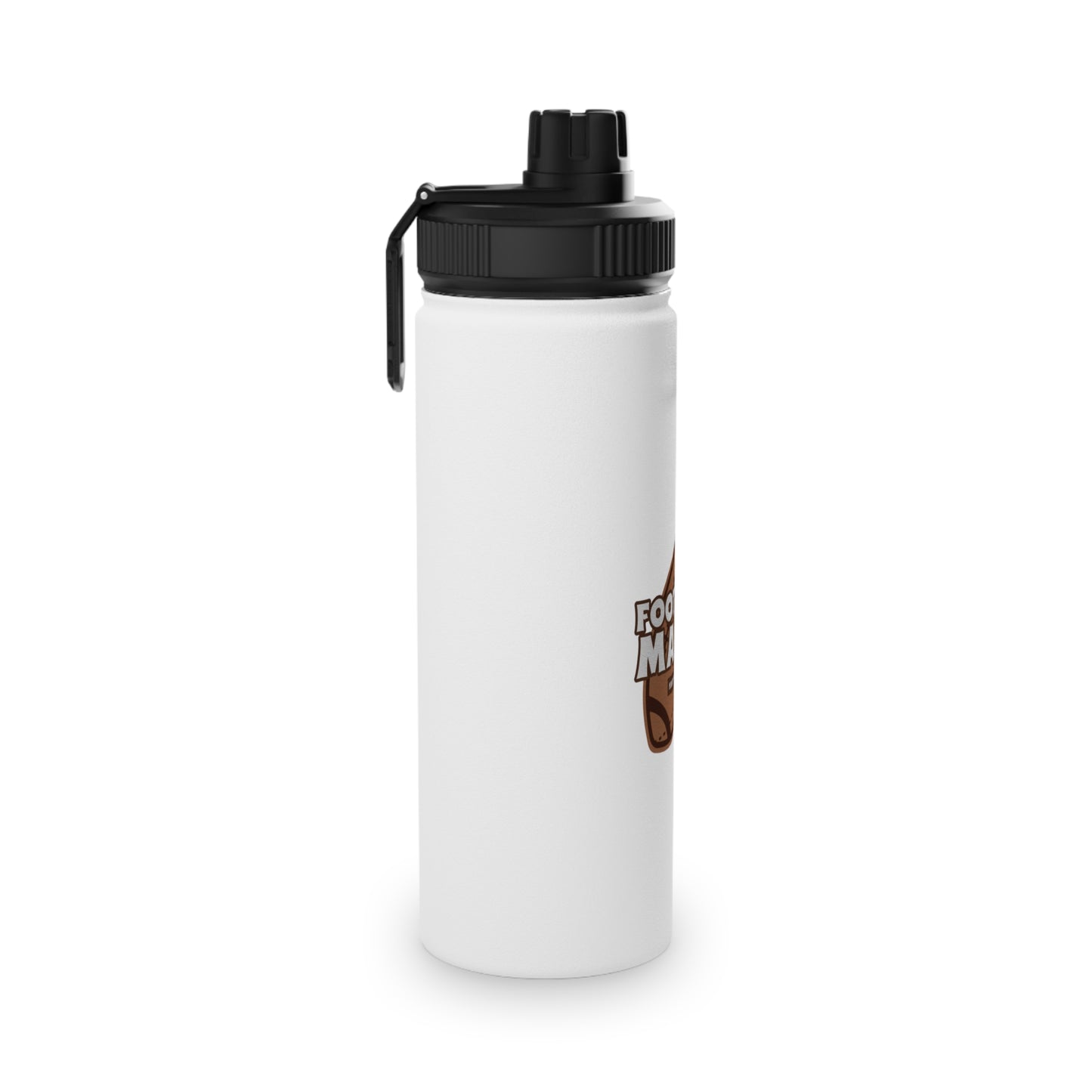 Football Mama Stainless Steel Water Bottle, Sports Lid