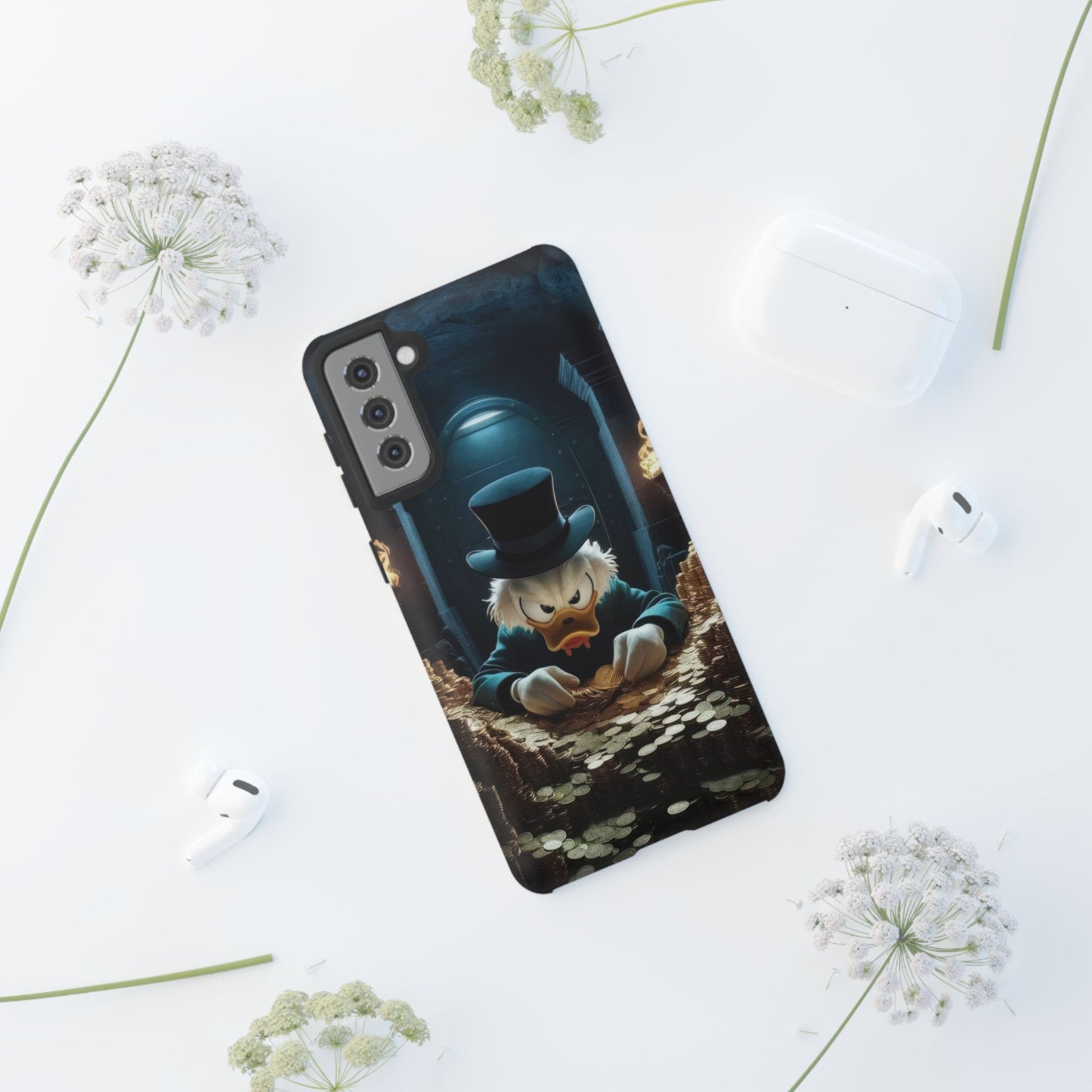 Scrooge McDuck Samsung Phone Case for Cartoon Lovers