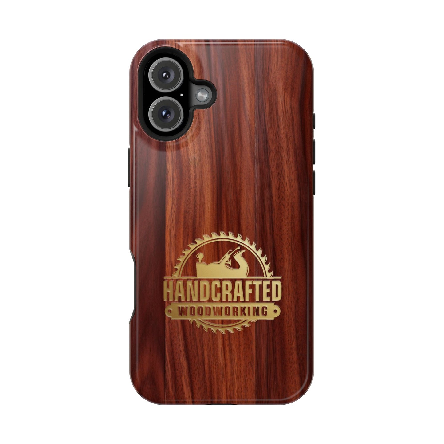 Woodworking Logo Magnetic iPhone Case