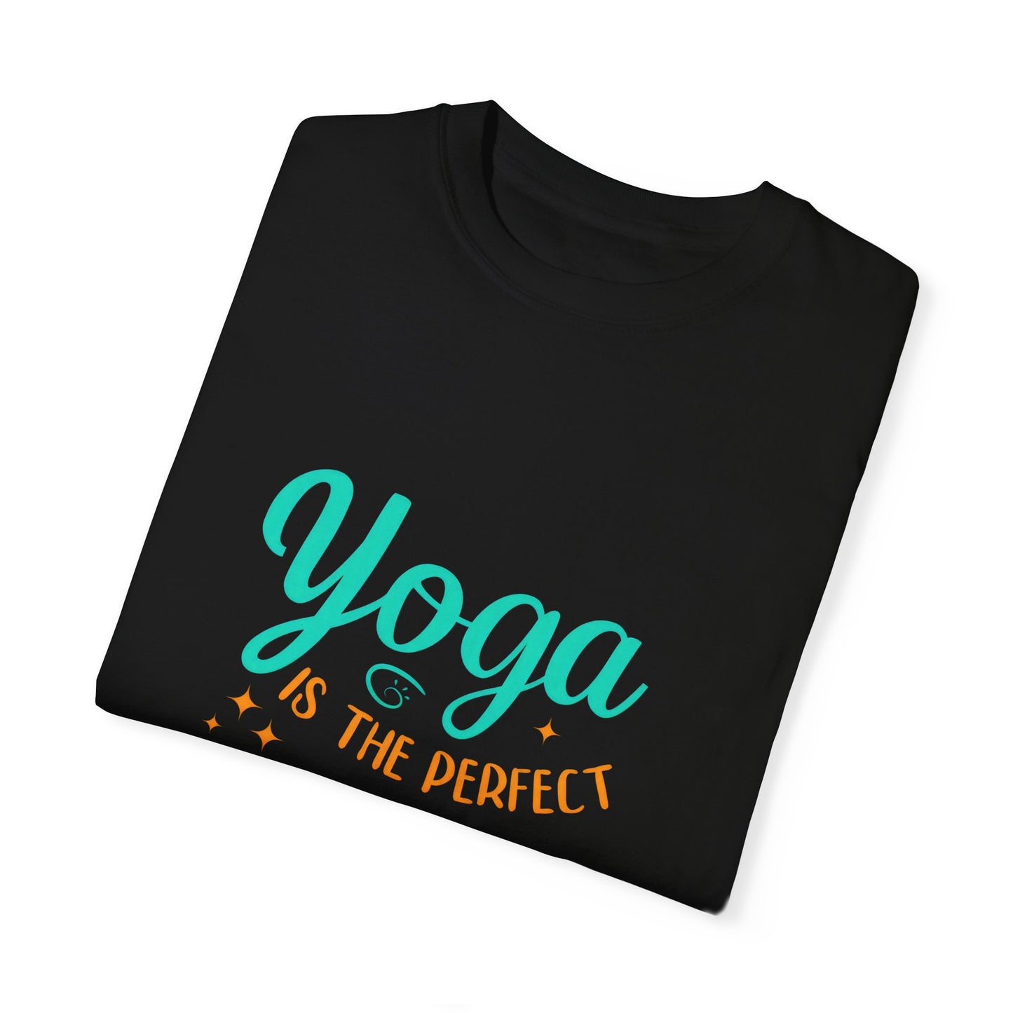 Yoga Opportunity Unisex Garment-Dyed T-Shirt - Perfect for Wellness Enthusiasts