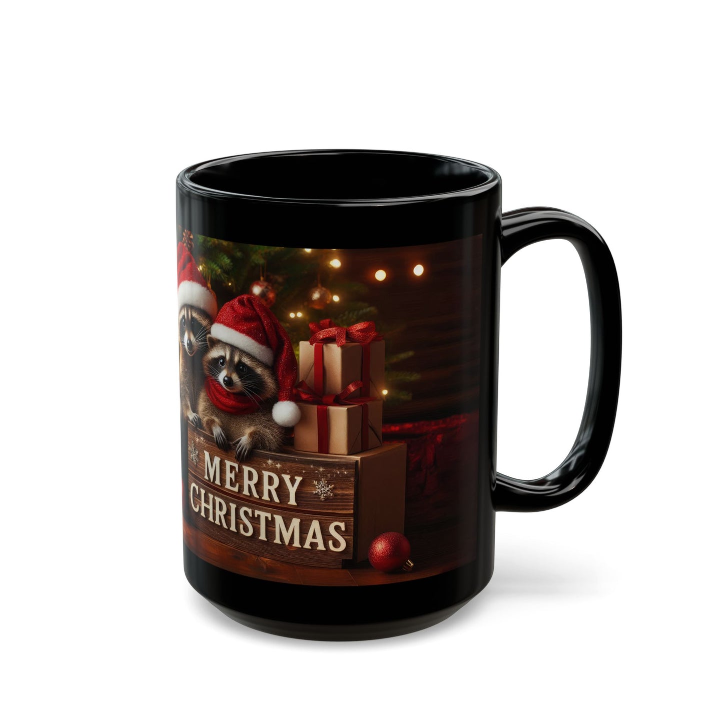 Santa's Bandits Black Mug - 11oz, 15oz