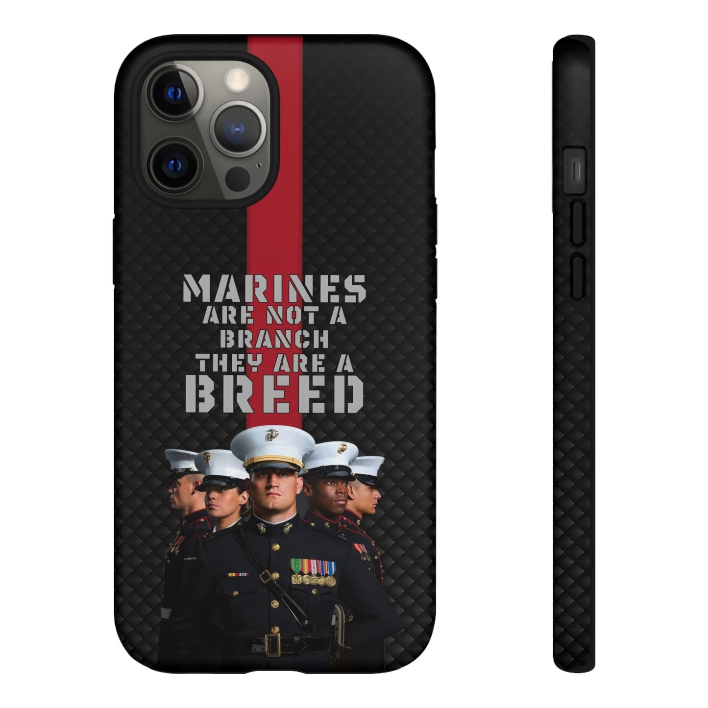Marine Corps Tough iPhone Case - Proud Military Supporter