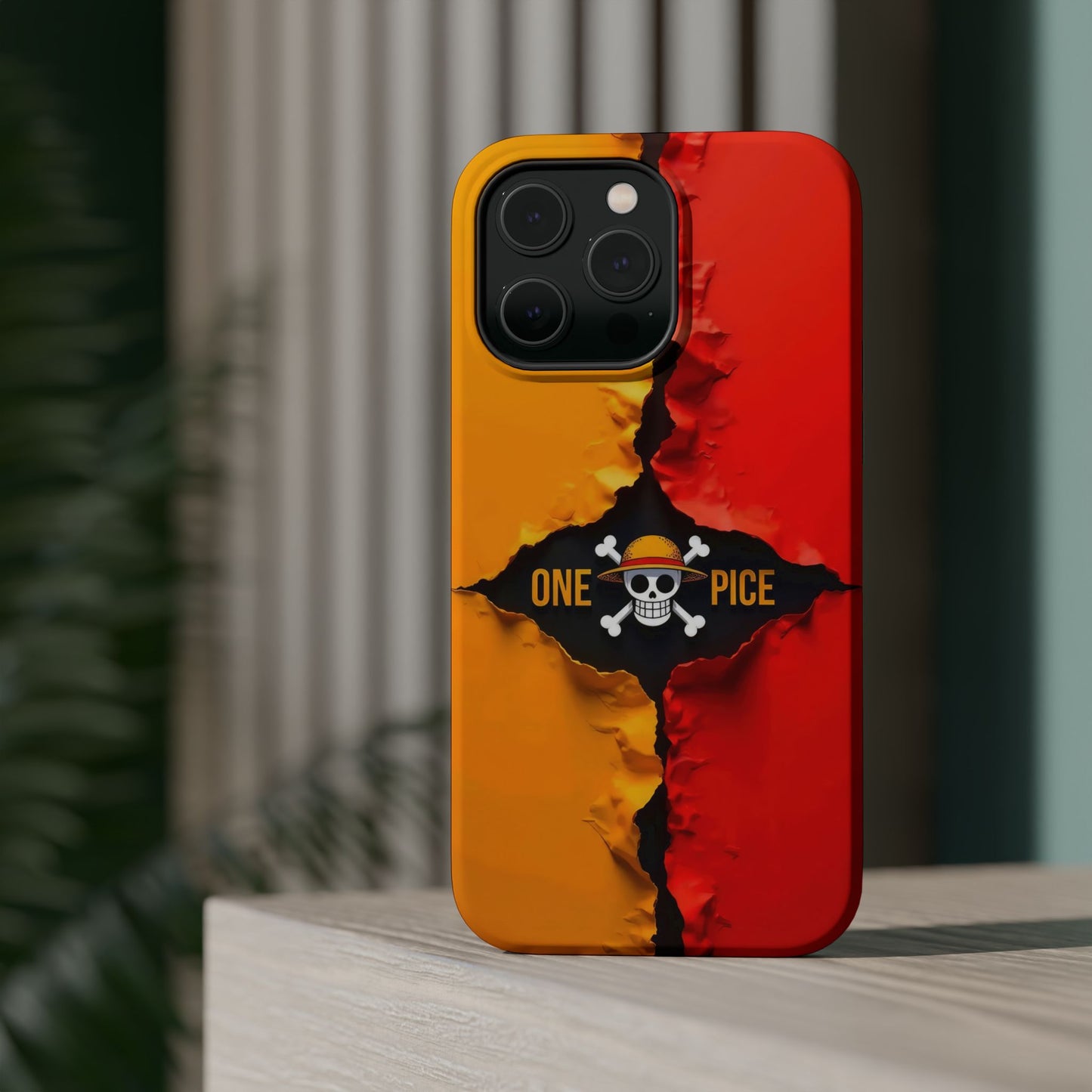 Bold One Piece Magnetic Tough Cases, Anime Phone Cover