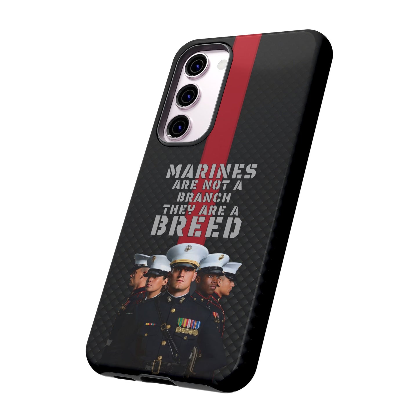 Marine Corps Samsung Tough Phone Case - Proud Military Supporter