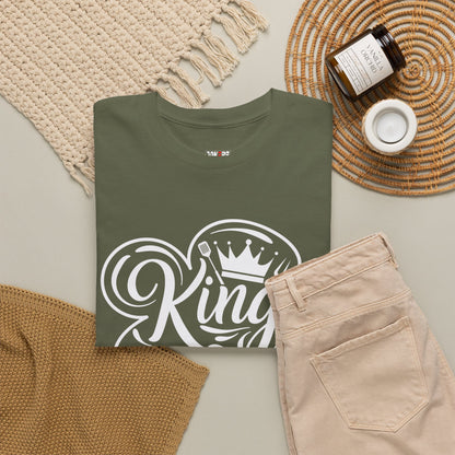 King of the Grill Heavy Cotton Tee - Perfect Gift for BBQ Lovers