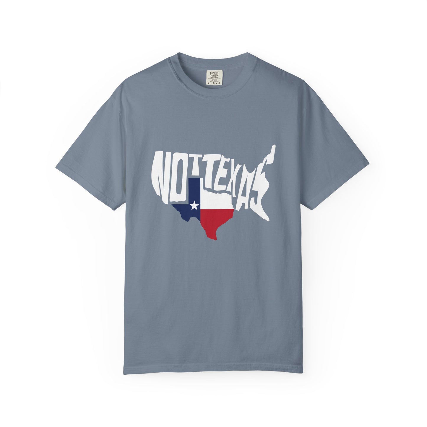 Unisex Garment-Dyed T-Shirt - Texas Graphic Tee - Fun Casual Wear for Texas Lovers