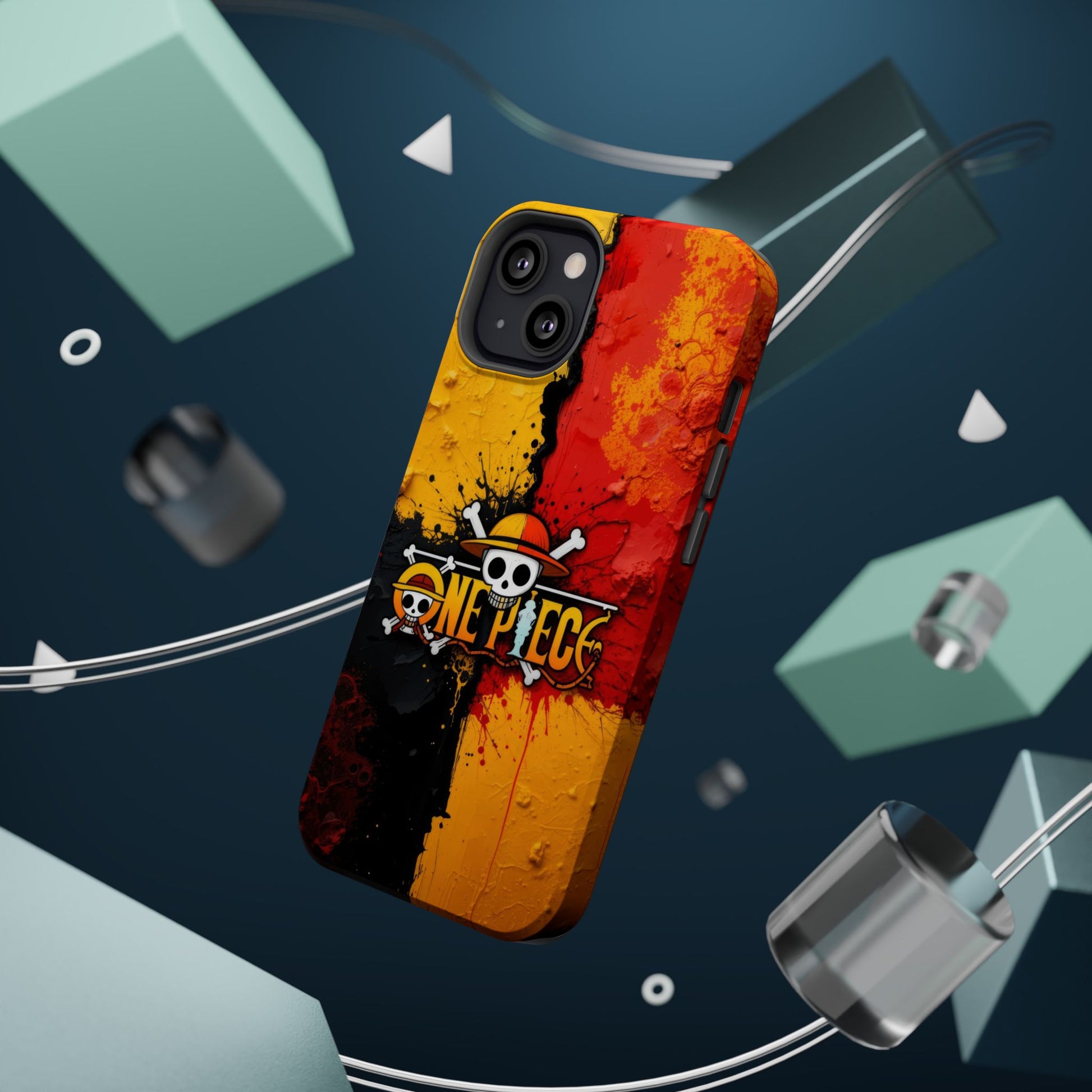 One Piece Vibrant Magnetic iPhone Cases, Anime Accessories