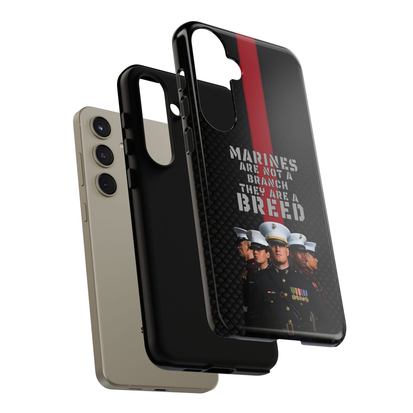 Marine Corps Samsung Tough Phone Case - Proud Military Supporter