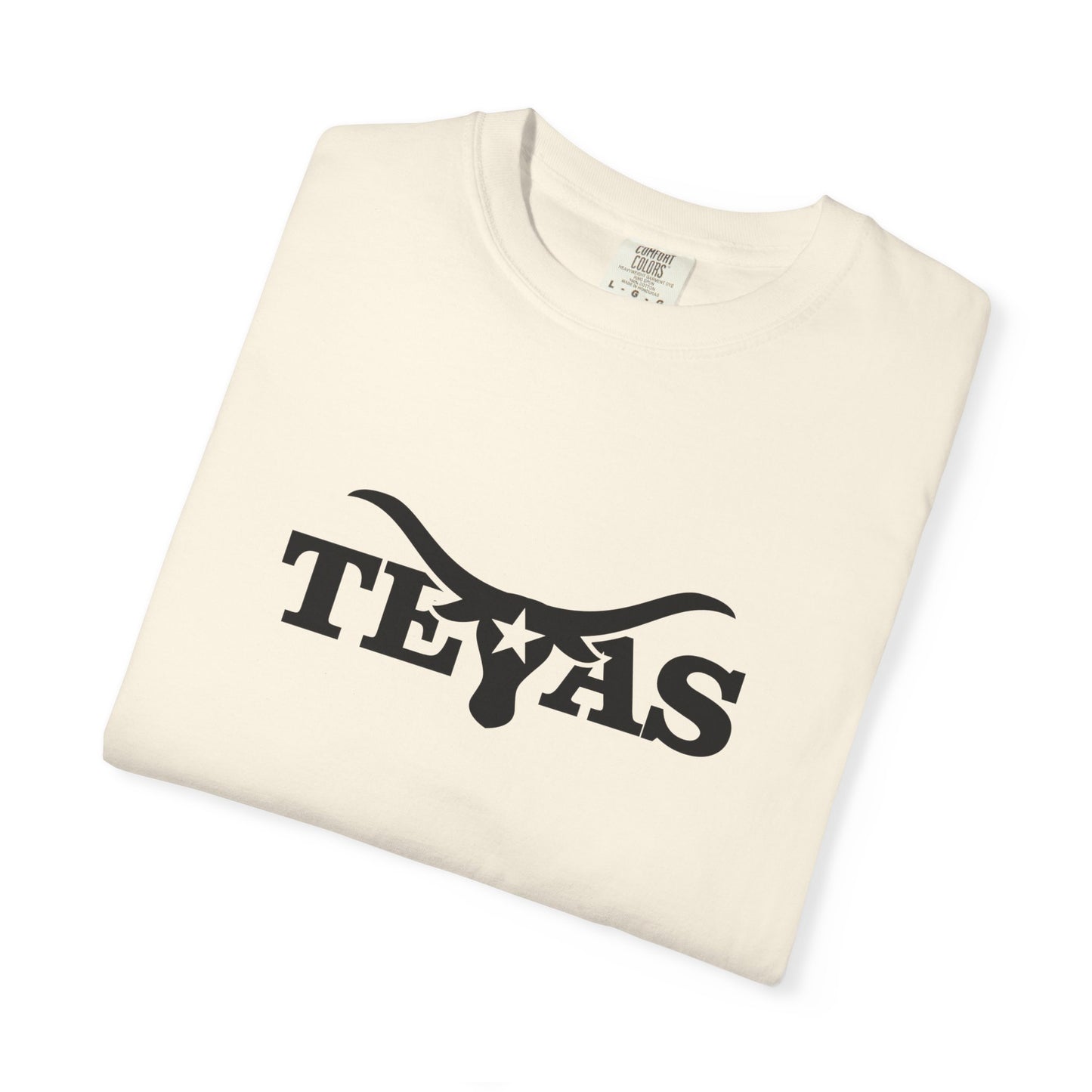 Texas Unisex Garment-Dyed T-Shirt - Cool Western Vibe for Everyday Wear