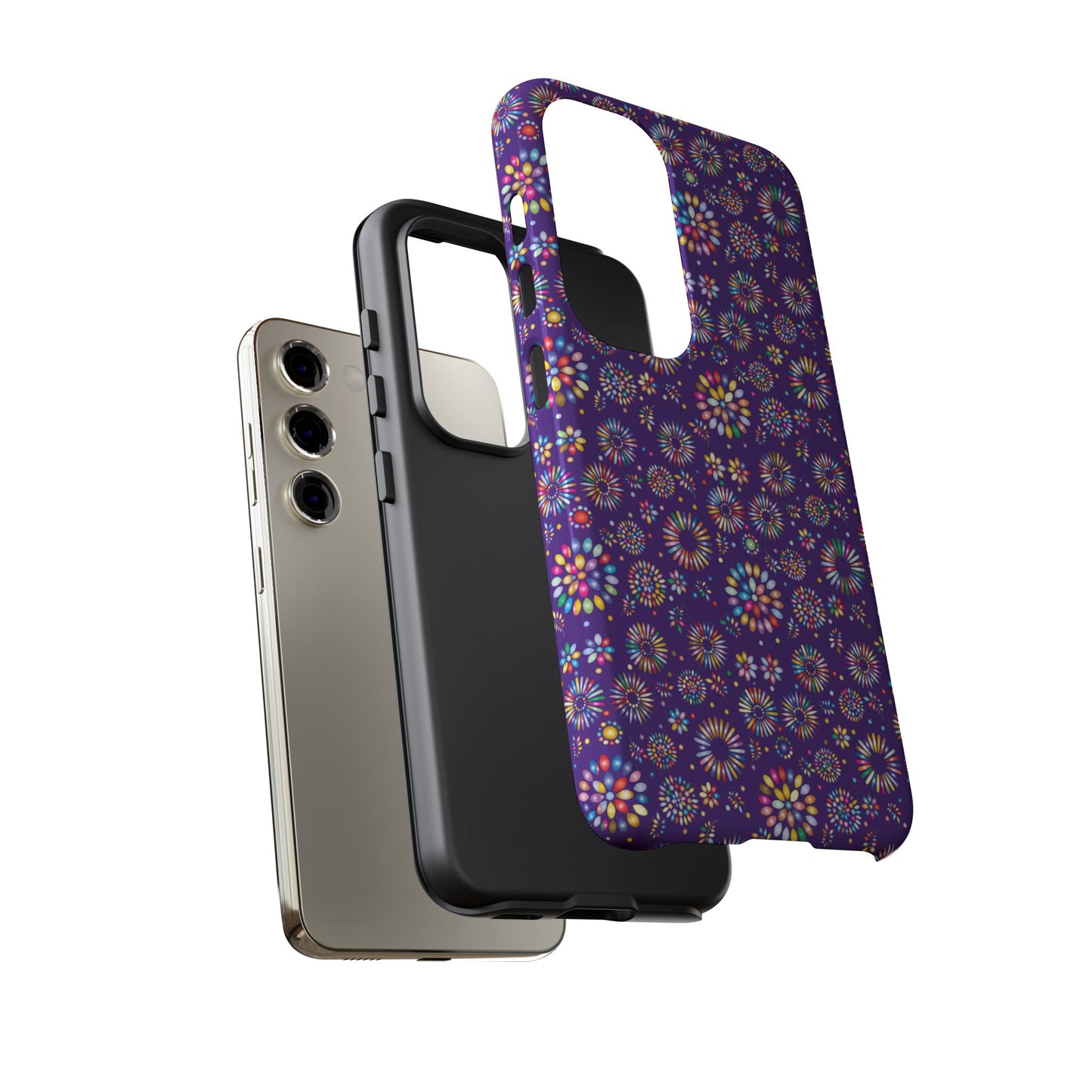 Vibrant Vibes Tough Cases / Purple