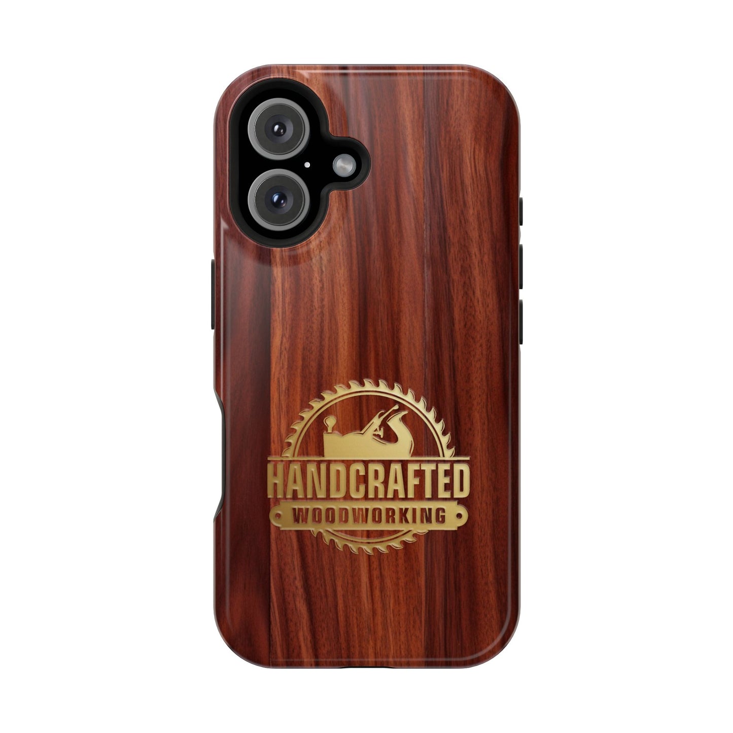 Woodworking Logo Magnetic iPhone Case